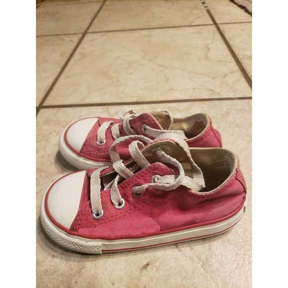 💎Pink Toddler Converse Chuck Taylor Low Top All Stars - Picture 4 of 4